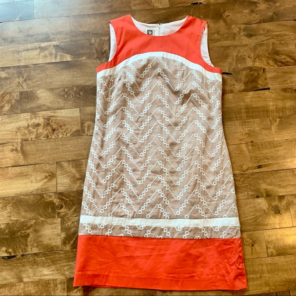 Anne Klein sleeveless mini dress Sz 8